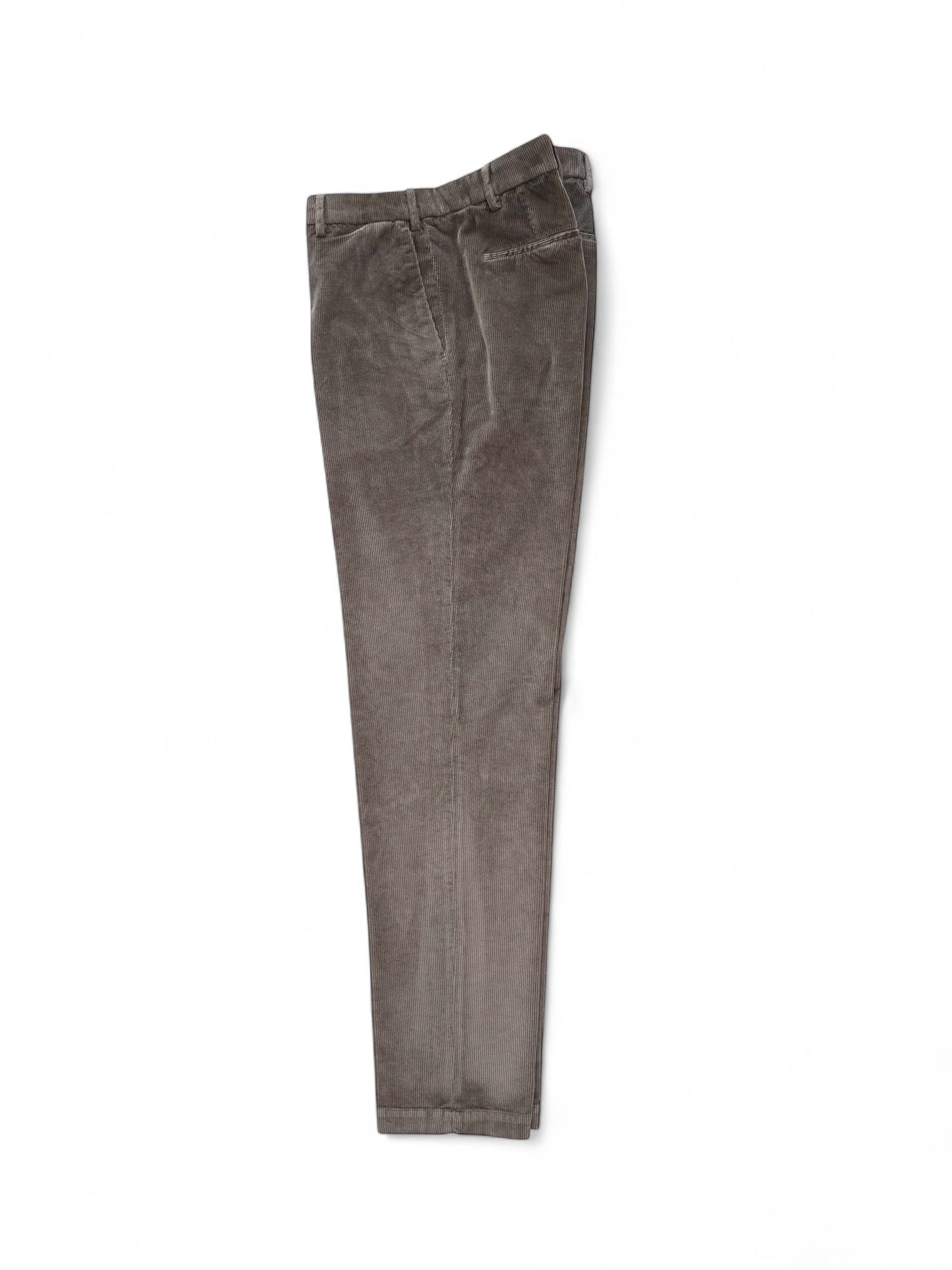 Schlammfarbene Cordchino